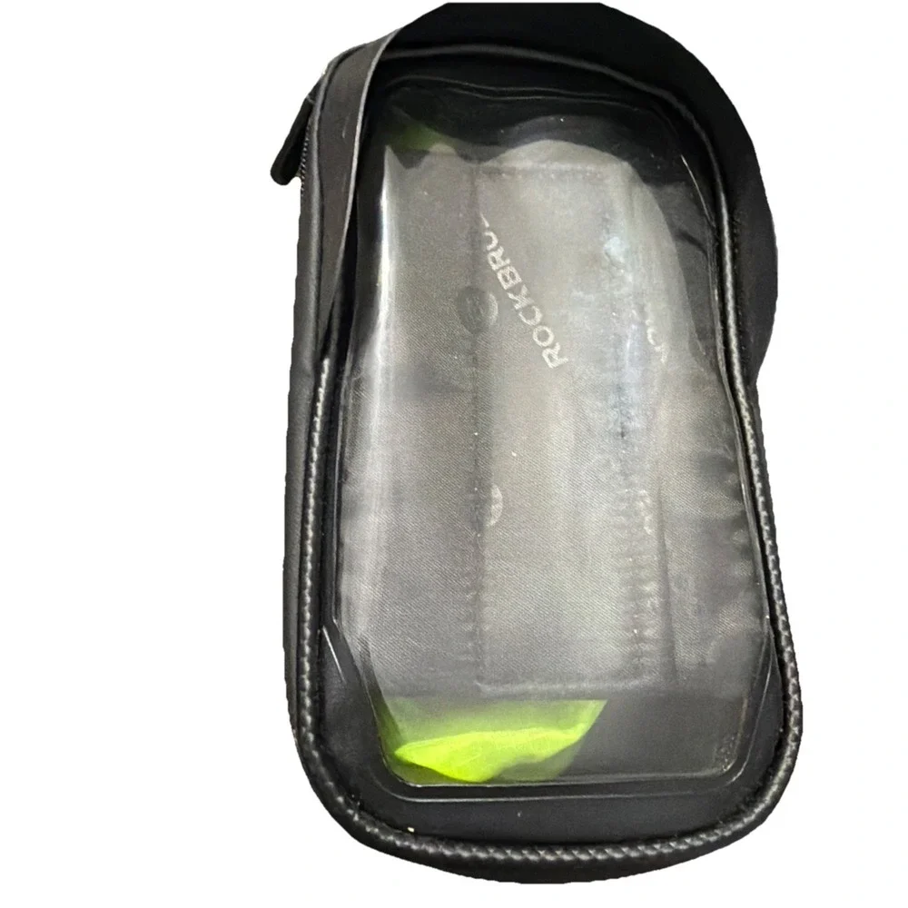 RockBros Black Water Resistant Frame Bag with Phone Holder for Cycling